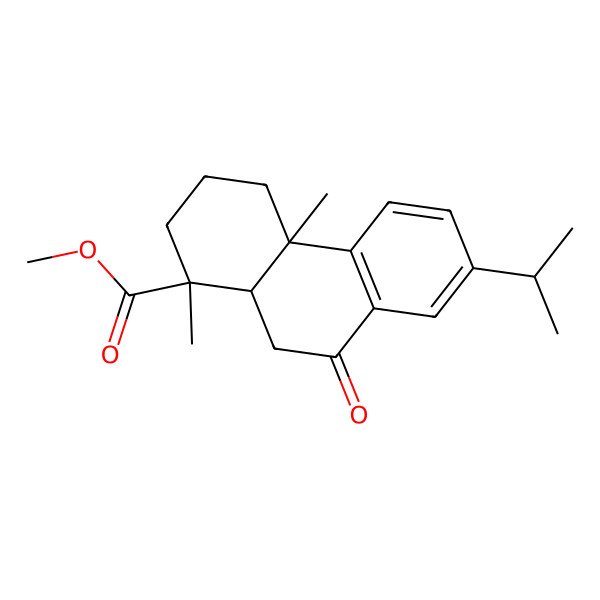 2D Structure of 7-Oxodehydroabietic acid, methyl ester