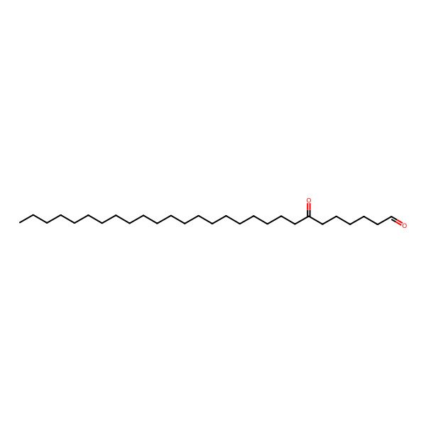 2D Structure of 7-Oxooctacosanal