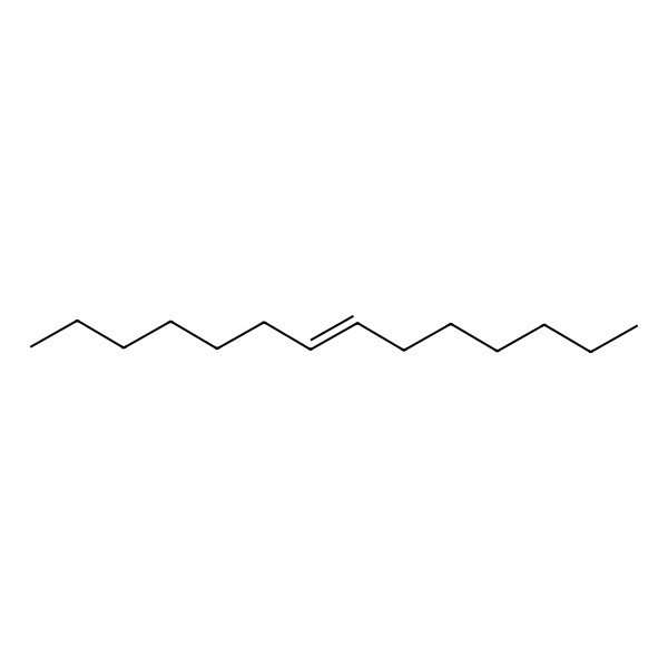 2D Structure of 7-Tetradecene