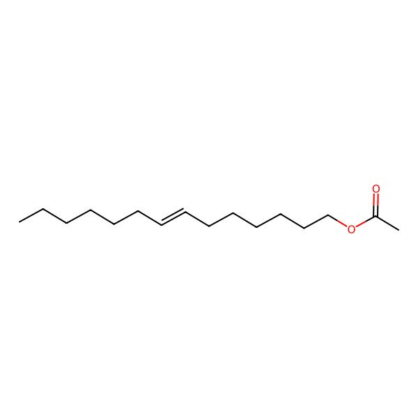2D Structure of 7-Tetradecenyl acetate