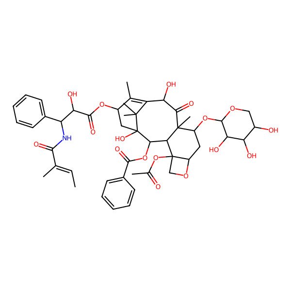 2D Structure of 7-Xylosyl-10-deacetyltaxol B