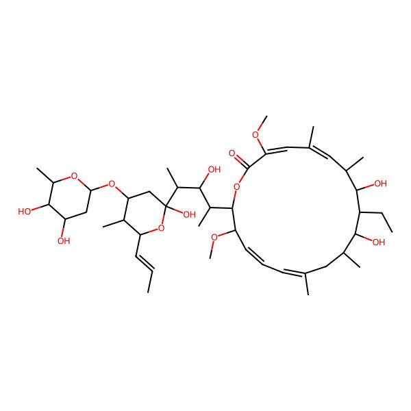 2D Structure of Concanamycin C