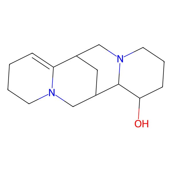 2D Structure of 7,15-Diazatetracyclo[7.7.1.02,7.010,15]heptadec-10-en-3-ol
