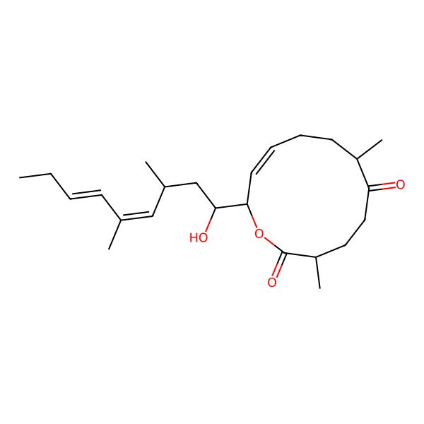 2D Structure of Amphidinolide W