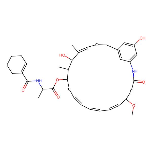 2D Structure of Trienomycin D