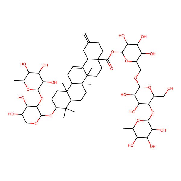 2D Structure of ciwujianoside B