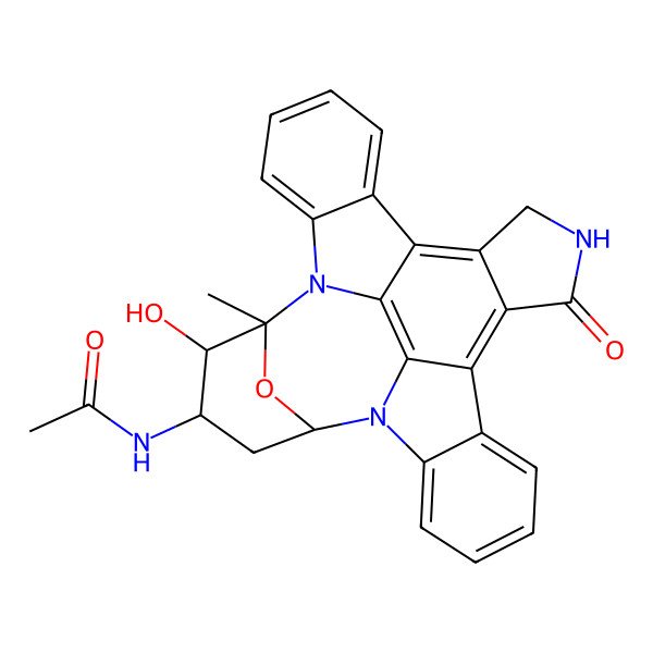 2D Structure of N-[(2S,3R,4S)-3-hydroxy-2-methyl-16-oxo-29-oxa-1,7,17-triazaoctacyclo[12.12.2.12,6.07,28.08,13.015,19.020,27.021,26]nonacosa-8,10,12,14,19,21,23,25,27-nonaen-4-yl]acetamide