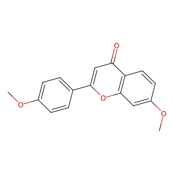 2D Structure of 7,4'-Dimethoxyflavone