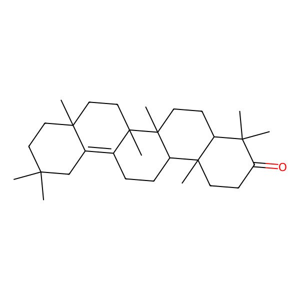 2D Structure of (6aR,8aR,14bR)-4,4,6a,6b,8a,11,11,14b-octamethyl-2,4a,5,6,7,8,9,10,12,13,14,14a-dodecahydro-1H-picen-3-one