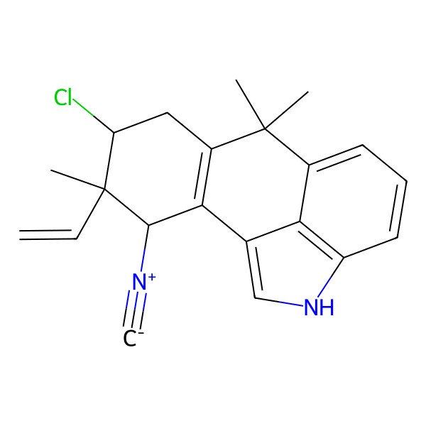 2D Structure of Hapalindole K
