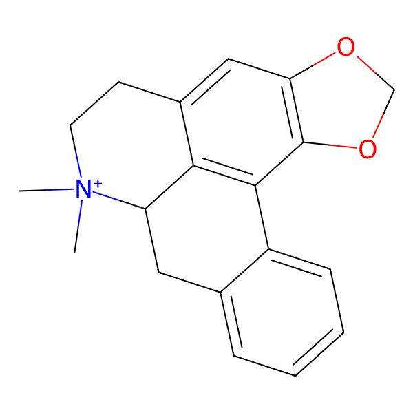 2D Structure of Roemerine methiodide