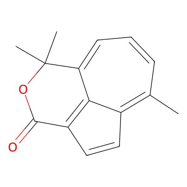 2D Structure of 7,7,12-Trimethyl-6-oxatricyclo[6.4.1.04,13]trideca-1(12),2,4(13),8,10-pentaen-5-one