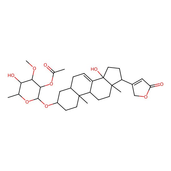 2D Structure of 7,8-Dehydrocerberin 2D Structure of 7,8-Dehydrocerberin
