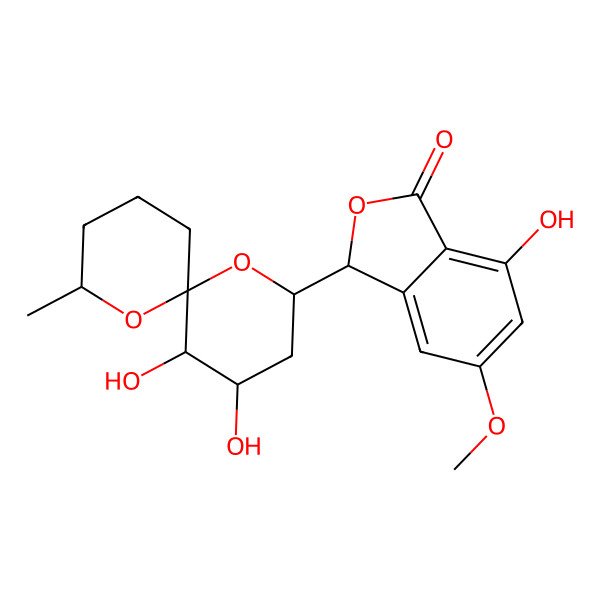 2D Structure of 7',8'-Dihydroaigialospirol