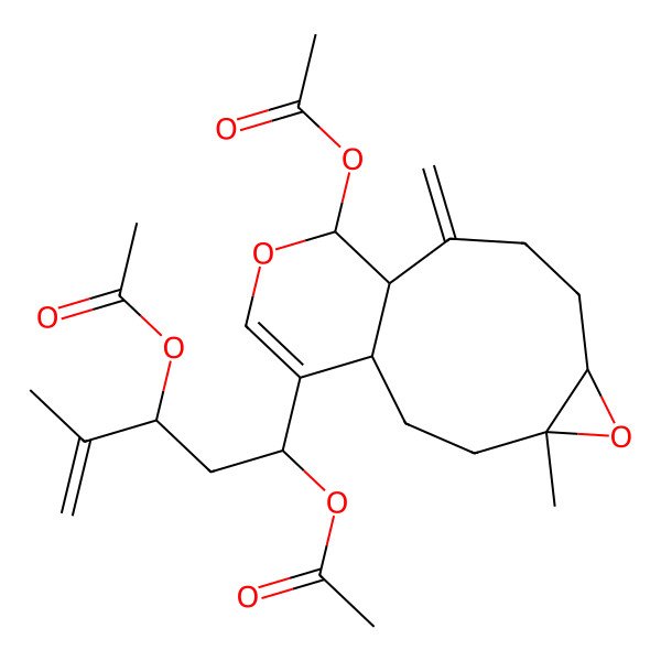 2D Structure of 7,8-Epoxyzahavin A