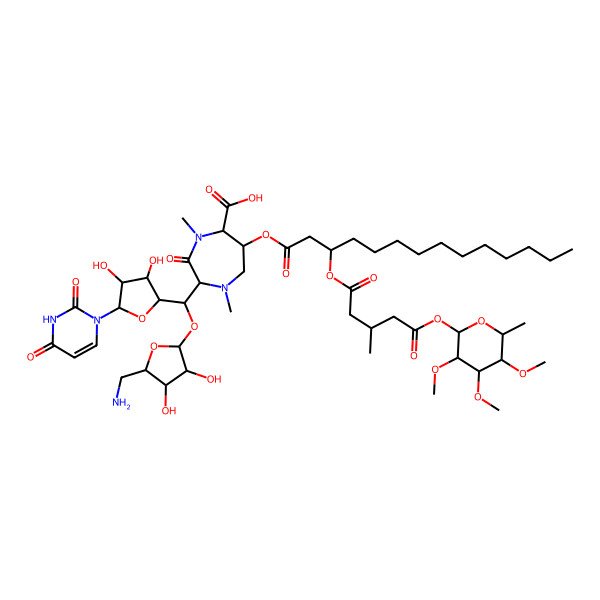 2D Structure of Caprazamycin E