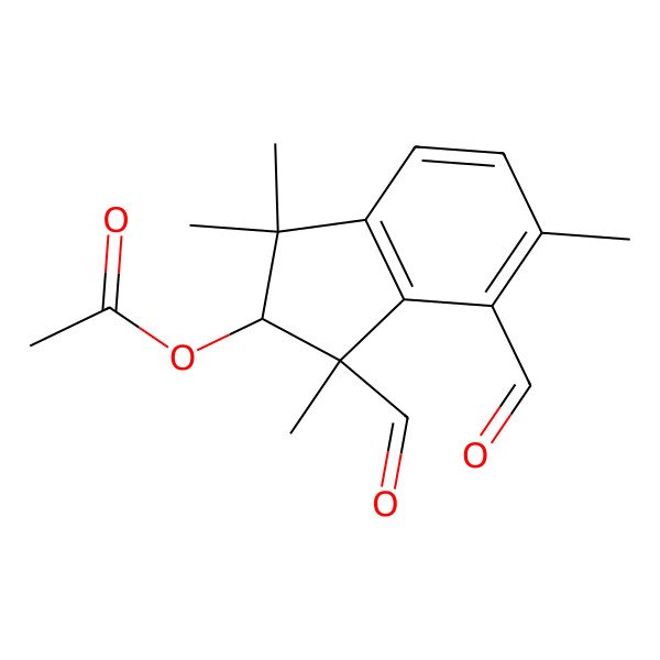 2D Structure of 7alpha-Acetoxydehydrobotrydienal