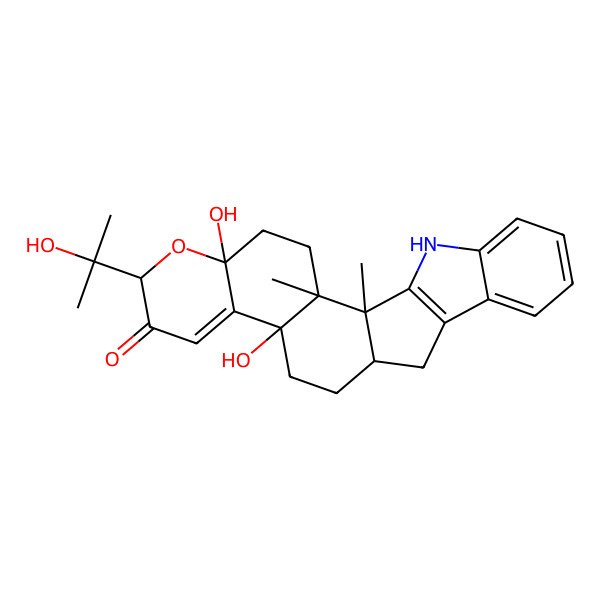 2D Structure of 7a-Hydroxypaxilline