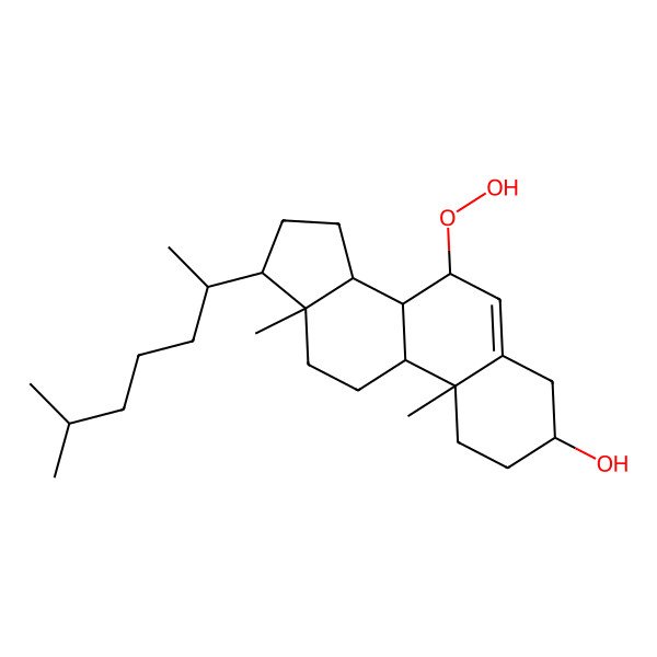 2D Structure of 7beta-Hydroperoxycholesterol