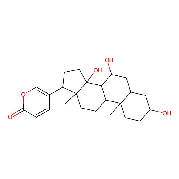 2D Structure of 7beta-Hydroxybufalin