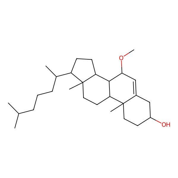 2D Structure of 7beta-Methoxycholesterol