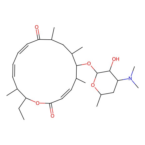 2D Structure of mycinamicin VIII