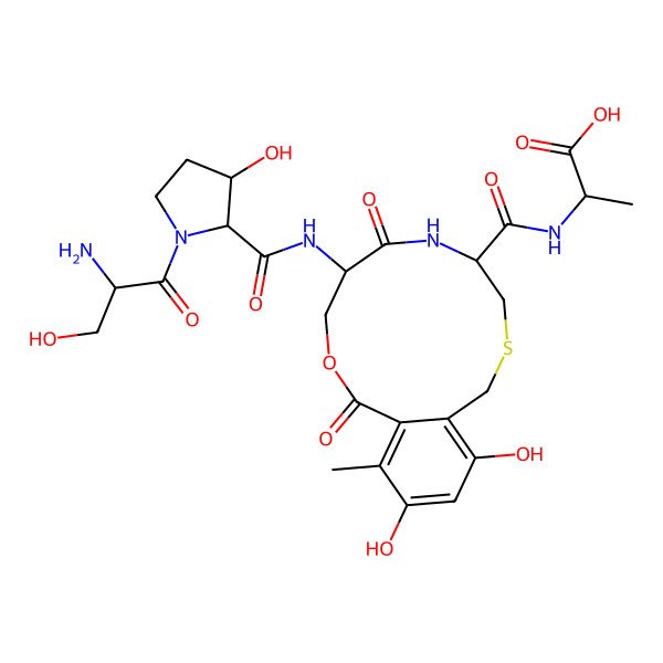 2D Structure of Cyclothialidine