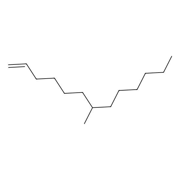 2D Structure of (7R)-7-methyltridec-1-ene