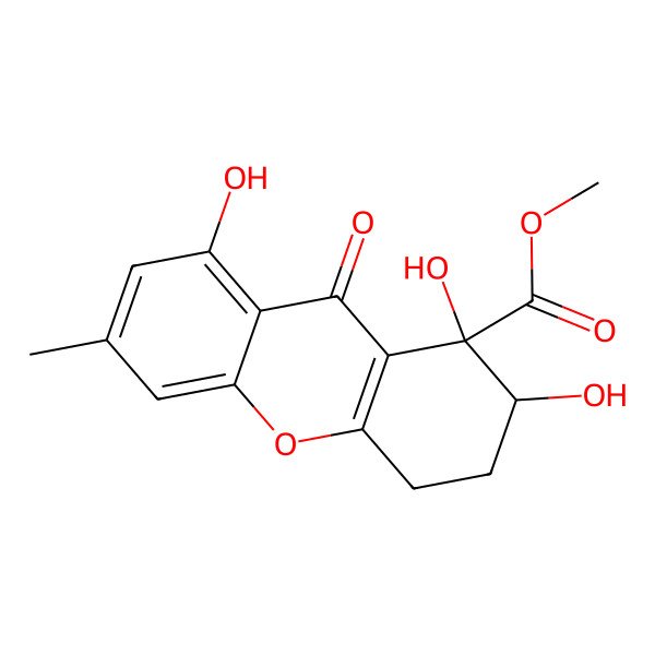 2D Structure of (7R,8R)-Alpha-Diversonolic Ester