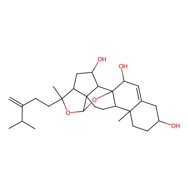2D Structure of (7S)-5-en-auransterol