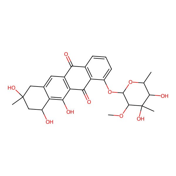 2D Structure of (7S,9R,1'S,2'S,3'S,4'R,5'R)-andicoquinone C