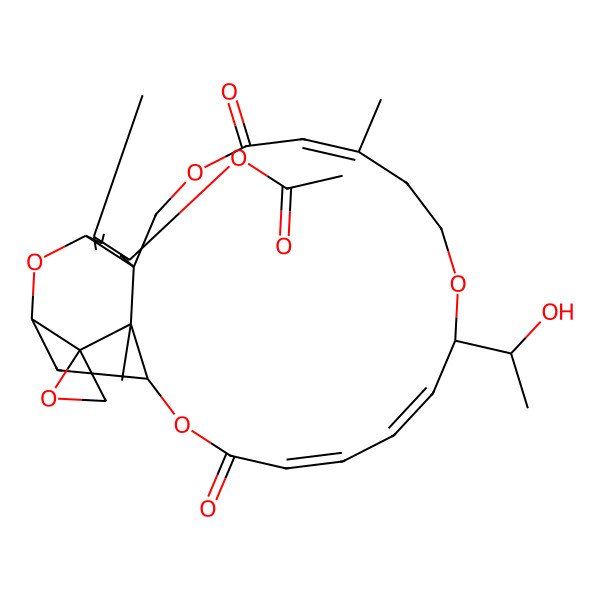 2D Structure of 8-Acetoxyroridin E