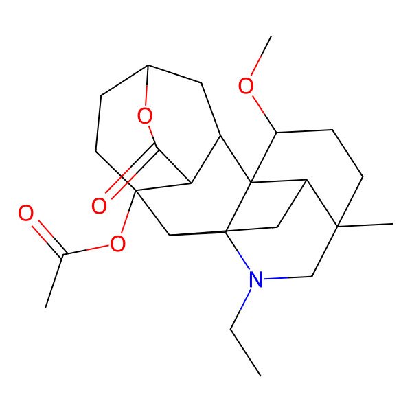 2D Structure of 8-Acetylheterophyllisine 2D Structure of 8-Acetylheterophyllisine