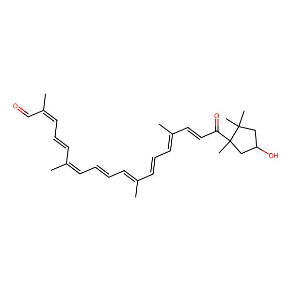 2D Structure of 8'-Apocapsorbinal