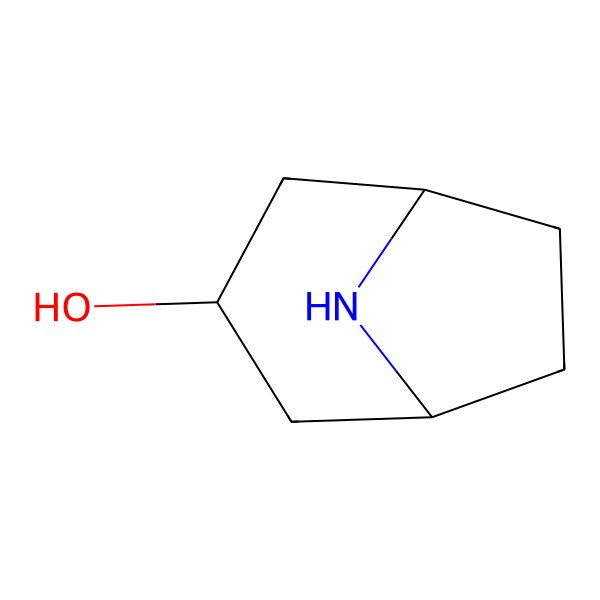 2D Structure of 8-Azabicyclo[3.2.1]octan-3-ol