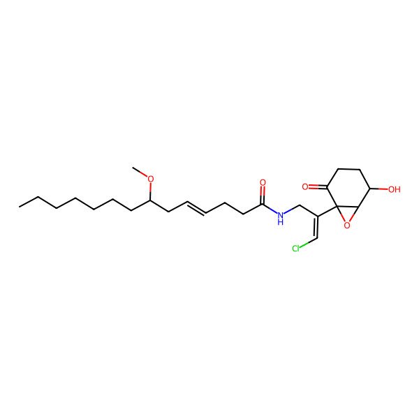 2D Structure of 8-Epi-Malyngamide C