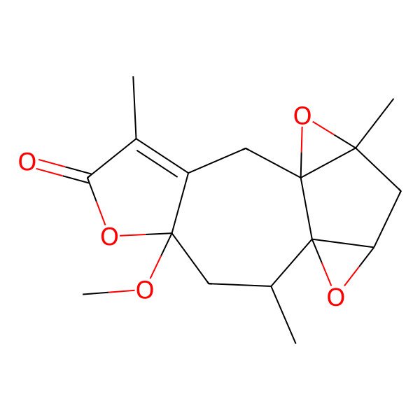 2D Structure of 8-epi-Methoxyamericanolide A