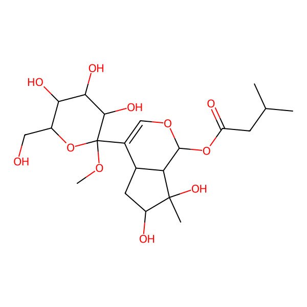 2D Structure of 8-epi-Valerosidate