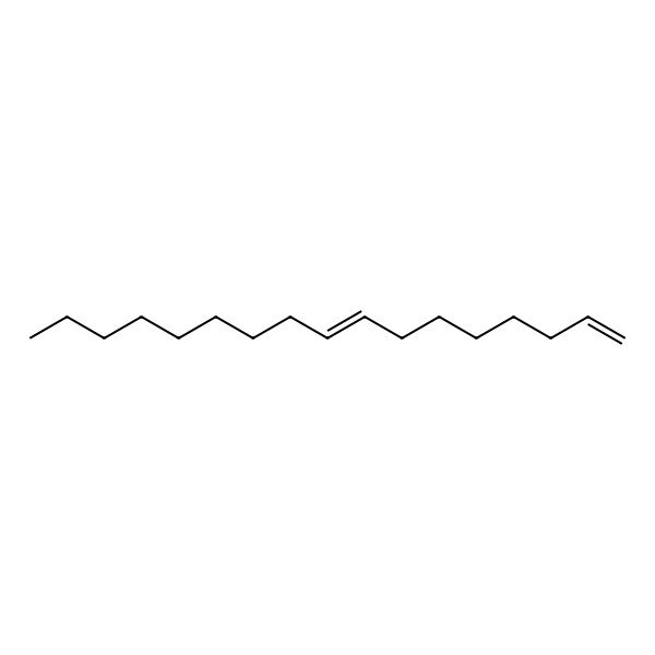 2D Structure of 8-Heptadecenylene