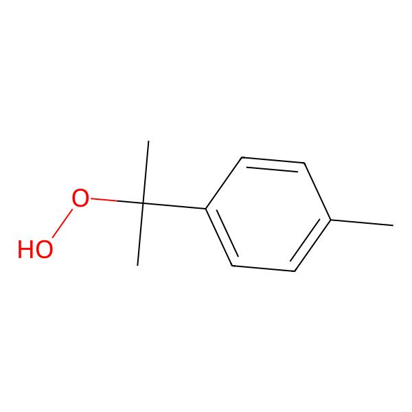 2D Structure of 8-Hydroperoxy-p-cymene 2D Structure of 8-Hydroperoxy-p-cymene