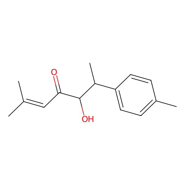 2D Structure of 8-Hydroxy-ar-turmerone 2D Structure of 8-Hydroxy-ar-turmerone