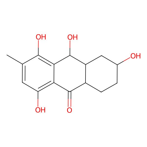 2D Structure of 8-hydroxyconiothyrinone B