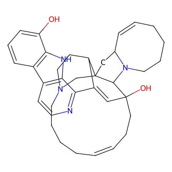 2D Structure of 8-Hydroxymanzamine A