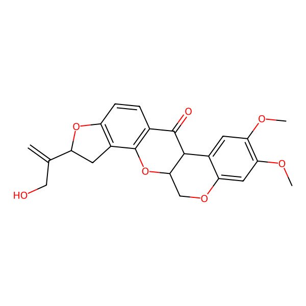 2D Structure of 8'-Hydroxyrotenone