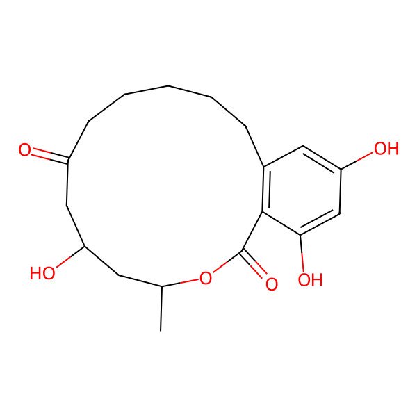 2D Structure of 8'-Hydroxyzearalanone