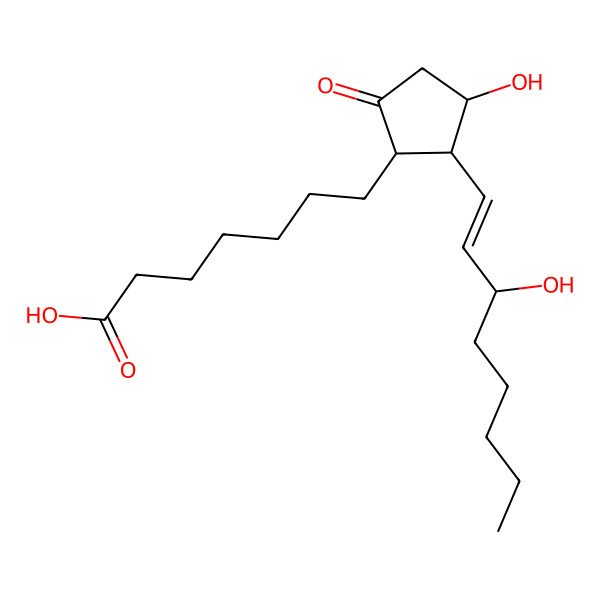 2D Structure of 8-iso Prostaglandin E1