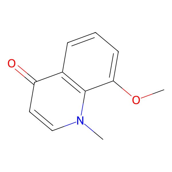2D Structure of 8-methoxy-1-methylquinolin-4(1H)-one