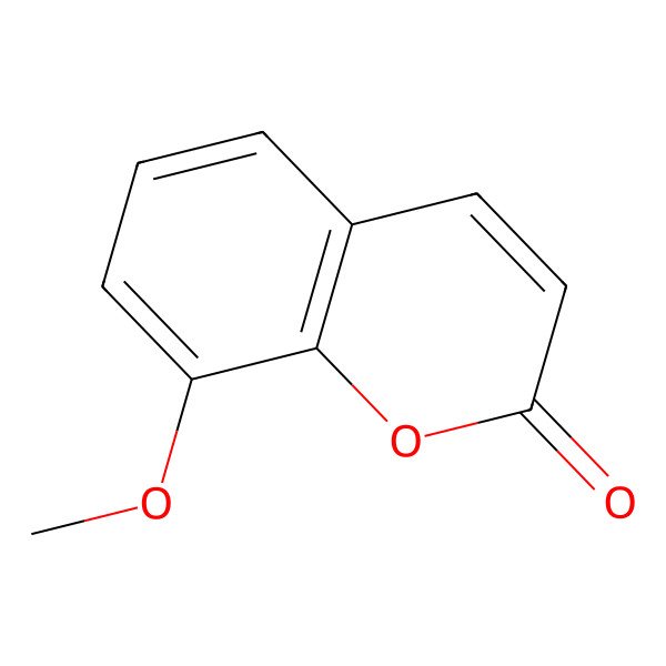 2D Structure of 8-Methoxychromen-2-one