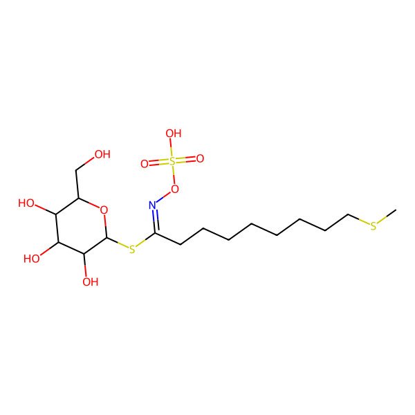 2D Structure of 8-Methylthiooctyl glucosinolate