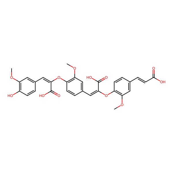 2D Structure of 8-O-4,8-O-4-Dehydrotriferulic acid 2D Structure of 8-O-4,8-O-4-Dehydrotriferulic acid